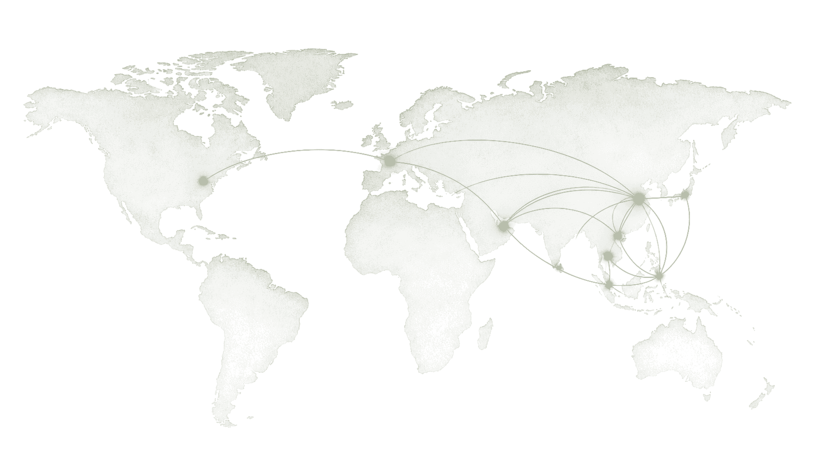 Global network map